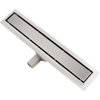 Душевой лоток Raglo 80 с решеткой Сатин / под плитку арт-R652.80.05 — фото 1, Душевые лотки