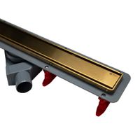 Душевой лоток POINT Деметра золото 850 арт арт-PN50685G — фото 6, Душевые лотки