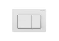 (010A) Панель смыва Small Белая (клавиши квадрат) для INS-0000018 с верхней кнопкой смыв арт-TDI-0000004 — фото 1, Кнопки смыва