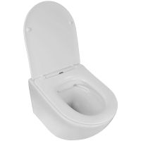 Унитаз Azario Grado подвесной Белый с сиденьем Микролифт арт-AZ-0046 — фото 4, Подвесные унитазы