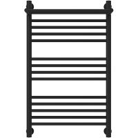 Водяной полотенцесушитель Сунержа Богема+ 800х500 с полкой Черный матовый арт-31-0223-8050 — фото 1, Водяные полотенцесушители