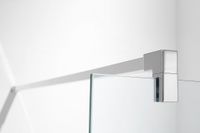 Товар: AQ NAR 6310-110 Душевая перегородка Walk in с держателем 1100x2000 профиль хром, стекло прозрачное арт-AQ WIW 11020CH - фото 4 AQ NAR 6310-110 Душевая перегородка Walk in с держателем 1100x2000 профиль хром, стекло прозрачное арт-AQ WIW 11020CH — фото 4, Душевые перегородки