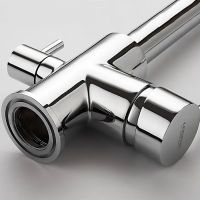 Смеситель для кухни Ledeme 4255-3L Хром арт-535861 — фото 6, Смесители для кухни