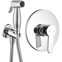 Гигиенический душ со смесителем Swedbe Platta Хром арт-5525 — фото 6, Гигиенические души