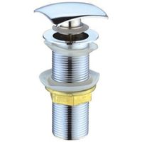 Донный клапан CeramaLux Click-Clack Хром арт-RD006 — фото 1, Донные клапаны