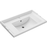 Раковина ASB-Woodline Melana 800-F80 81 Белая арт-17894 — фото 6, Раковины встраиваемые сверху