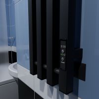 Электрический полотенцесушитель Altasan АргоПроф 120х21 Черный муар арт-АргоПроф12021ЧМ — фото 3, Электрические полотенцесушители