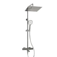 Душевой комплект с термостатическим смесителем арт-A199.118.065.010.CH Thermo — фото 3, Душевые стойки