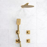 Встраиваемый комплект для ванны с верхней душевой насадкой, лейкой арт-A8251.307.308.180.259.285.194.201 — фото 3, Встраиваемые душевые комплекты