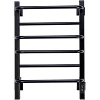 Электрический полотенцесушитель Comfysan Puro-K EC-6 60x40 Черный матовый арт-013059 — фото 3, Электрические полотенцесушители