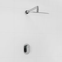 Встраиваемый комплект для душа с верхней душевой насадкой арт-A12031 — фото 1, Встраиваемые душевые комплекты