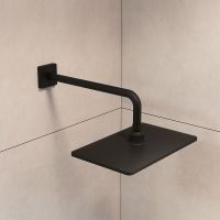 Верхний душ Iddis Slide Черный матовый арт-SLI31BPi64 — фото 5, Верхние души