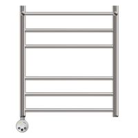 Полотенцесушитель электрический Point Аврора П5 500x600 с полкой левый/правый, хром арт-PN10156PE — фото 3, Электрические полотенцесушители