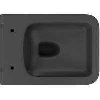 Товар: Унитаз Aqueduto Macio подвесной Черный матовый с сиденьем Микролифт арт-MAC0140 - фото 9 Унитаз Aqueduto Macio подвесной Черный матовый с сиденьем Микролифт арт-MAC0140 — фото 9, Подвесные унитазы