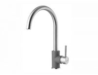 Смеситель для кухни ALVEUS ELZA G04M STEEL, арт-1129029.0 — фото 1, Смесители для кухни