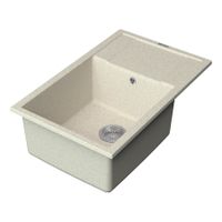 Мойка кухонная Point Велета 78 , светло-бежевый арт-PN3002BG — фото 3, Кухонные мойки