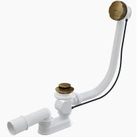 Слив-перелив Alcaplast полуавтомат Бронза арт-A55ANTIC-RU-01 — фото 1, Сливы-переливы