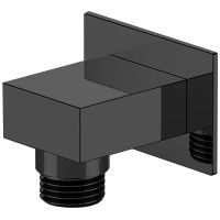 Шланговое подключение Remer Черный брашированный хром арт-309WCFP — фото 1, Шланговые подключения