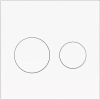 Клавиша смыва KK POL P01 Белая глянцевая арт-SPP/174/0/K — фото 1, Кнопки смыва