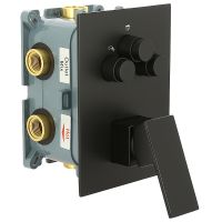 Душевая система ALMAes Eden Черная матовая арт-TVZ-0817 — фото 8, Встраиваемые душевые комплекты