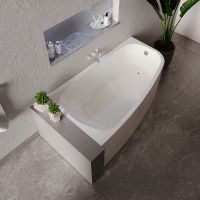 Акриловая ванна Radomir Рона 158x90 L без гидромассажа арт-1-01-0-1-1-343 — фото 9, Акриловые ванны