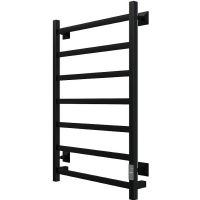 Электрический полотенцесушитель Aringa Порто 80x50 Черный арт-AR03012BL — фото 1, Электрические полотенцесушители