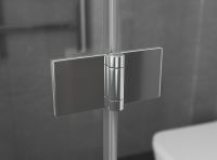 Товар: Душевой уголок Ambassador Diamond 100х100 профиль Хром стекло прозрачное арт-12011112L - фото 3 Душевой уголок Ambassador Diamond 100х100 профиль Хром стекло прозрачное арт-12011112L — фото 3, Душевые уголки трапеция