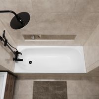 Ванна акриловая Niagara Brava (150х70х35) арт-NG-B15070 — фото 4, Акриловые ванны