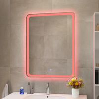 Зеркало с функцией памяти CEZARES арт-CZR-SPC-MC-600-800-RGB-TCH — фото 5, Зеркала в ванную комнату