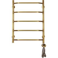 Электрический полотенцесушитель Domoterm Лаура П5 500x700 АБР ER Античная бронза арт-ЛаураП5500x700АБРER — фото 1, Электрические полотенцесушители