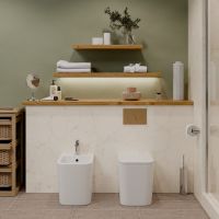 Биде Iberica Blanca Toledo Bide Белое арт-IB.TLA.B32 — фото 3, Биде напольные