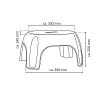 Табурет в ванную Ridder Assistent Promo Зеленый арт-А1102605 — фото 2, Сиденья