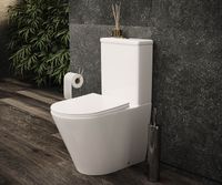 Унитаз компакт Ceramicanova Highlight Rimless без бачка и с сиденьем Микролифт арт-CN1802-B — фото 12, Напольные унитазы