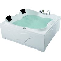Акриловая ванна Gemy 187х187 G9089 O L с гидромассажем арт-G9089OL — фото 1, Акриловые ванны