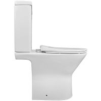 Унитаз компакт Azario Fretta New с бачком и сиденьем Микролифт арт-AZ-1223B — фото 7, Напольные унитазы