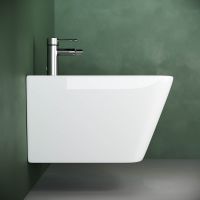 Биде Ceramicanova Metric подвесное Белое арт-CN3008 — фото 15, Биде подвесные