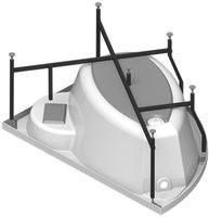 Акриловая ванна Radomir Vannesa Алари 168x120 L Белая без гидромассажа арт-2-01-0-1-1-218 — фото 2, Акриловые ванны