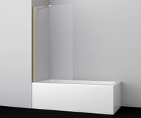 Aisch Fixed Стеклянная шторка на ванну арт-55P01-80 — фото 3, Неподвижные шторки для ванной