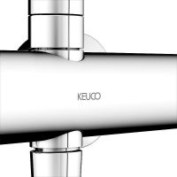 Душевая система Keuco Plan Blue с термостатом Хром арт-53926012321 — фото 6, Душевые стойки