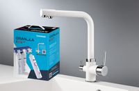 Комплект кухонный смеситель Granula 2015 Арктик + Фильтр Granula арт-2015 Арктик+АКС-002 — фото 1, Смесители для кухни