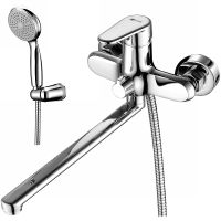 Товар: Смеситель для ванны Lemark Point универсальный Хром арт-LM0351C - фото 1 Смеситель для ванны Lemark Point универсальный Хром арт-LM0351C — фото 1, Смеситель для ванны