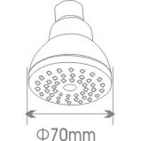 Товар: Верхний душ Melodia della vita Standard Middle Хром арт-MKP20495 - фото 2 Верхний душ Melodia della vita Standard Middle Хром арт-MKP20495 — фото 2, Верхние души
