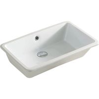 Раковина Artceram Gea 53 Белая арт-GEL001 01 00 — фото 1, Раковины встраиваемые снизу