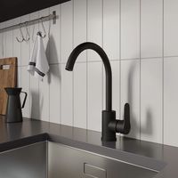 Смеситель для кухни Milardo Poli Черный матовый арт-POLBLJ0M05 — фото 9, Смесители для кухни