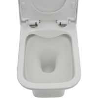 Унитаз компакт AQUAme без бачка с сиденьем Микролифт арт-AQM1004 — фото 5, Напольные унитазы