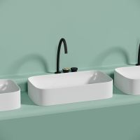 Раковина-чаша Ceramicanova Element 71 Белая матовая арт-CN6054MW — фото 10, Раковины накладные