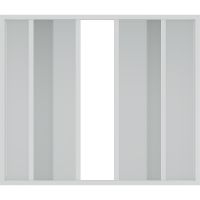 Шторка на ванну Creto Avalon 2.0 170 профиль Белый стекло прозрачное арт-SH00065 — фото 2, Шторки для ванной раздвижные