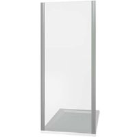 Душевая стенка Good Door Neo SP-80 80х185 профиль Хром стекло прозрачное арт-НЕ00001 — фото 1, Боковые стенки