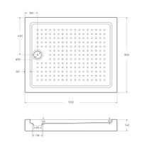 Товар: Акриловый поддон CEZARES арт-TRAY-A-AH-110/90-15-W - фото 3 Акриловый поддон CEZARES арт-TRAY-A-AH-110/90-15-W — фото 3, Акриловые душевые поддоны