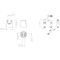 Товар: Гигиенический душ Lemark Хром арт-LM8077C - фото 2 Гигиенический душ Lemark Хром арт-LM8077C — фото 2, Гигиенические души